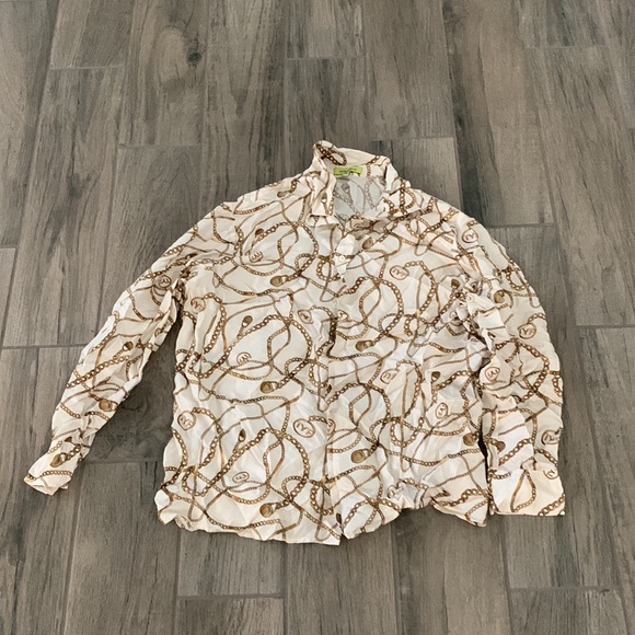 Tell your friends Long Sleeve Shirt in Celeste print - Picture 7 of 8